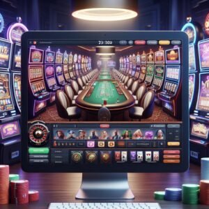  Casino: tragamonedas, mesas y crupieres en vivo