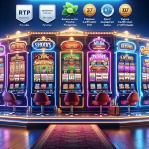  Catálogo de tragamonedas: proveedores, RTP y certificaciones